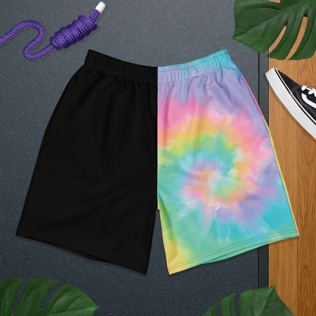 Pastel Tie-Dye Shorts
