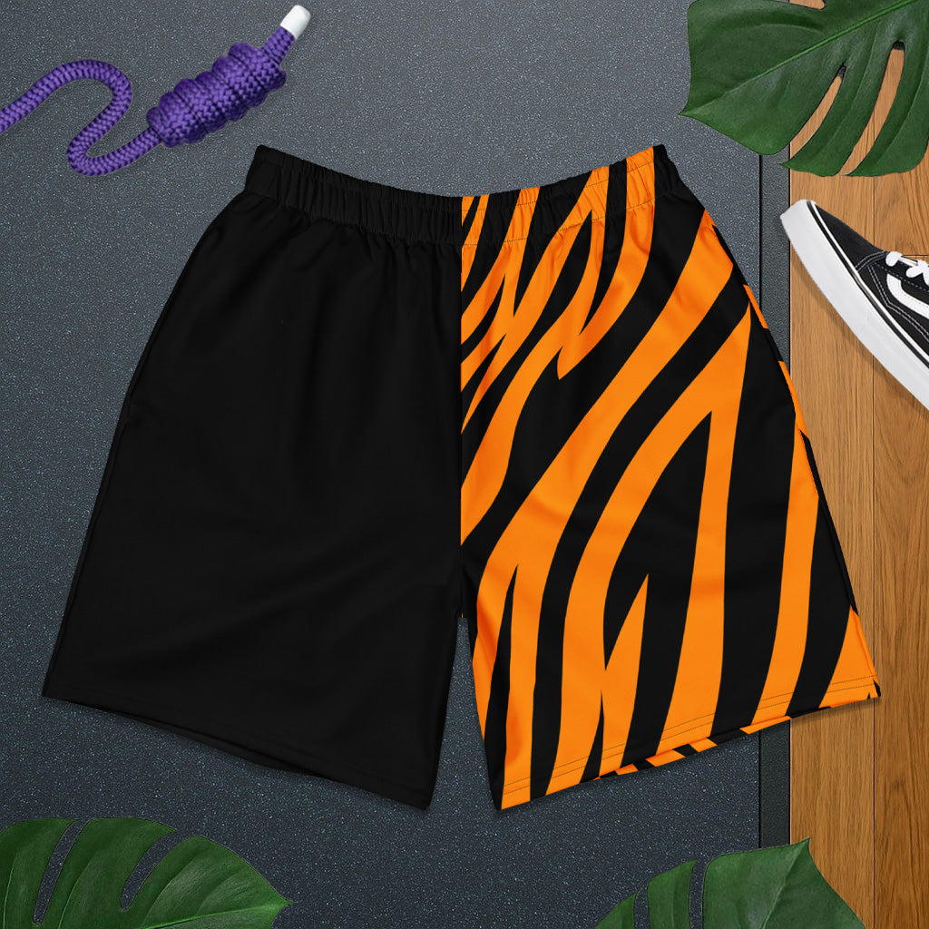 Tiger Split Shorts